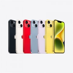 Apple iPhone 14 Plus (A2888) 128GB 蓝色  | 午夜黑 | 蓝色 | 星光 | 红色 | 紫色