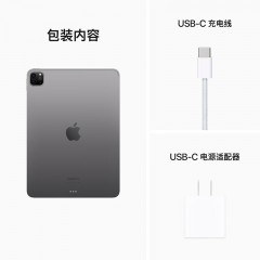 Apple iPad Pro 11英寸平板电脑 2022年款|灰色 | 银色