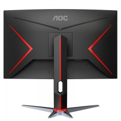 AOC 27英寸 2K高清 180Hz HDR10 快速液晶1ms 广色域 旋转升降 曲面电竞电脑显示器