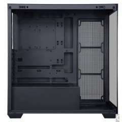 先马（SAMA）幻境界黑色 游戏电脑海景房机箱 270°全景/双面玻璃/快拆设计/支持ATX主板/360水冷位/10风扇位